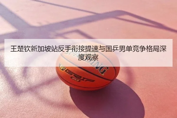 王楚钦新加坡站反手衔接提速与国乒男单竞争格局深度观察